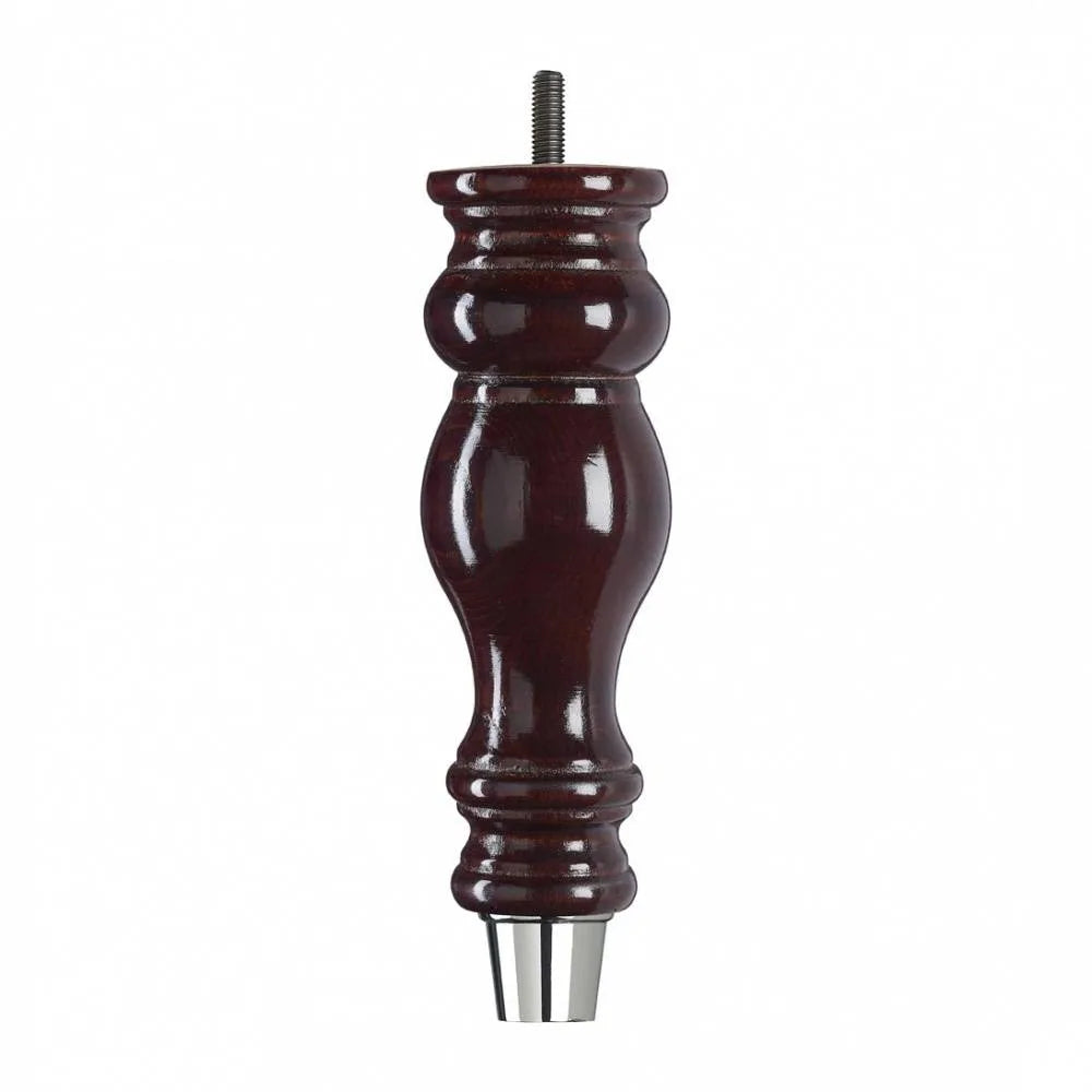 Mahogany Finish Wooden Sofa Leg  D-E5053M