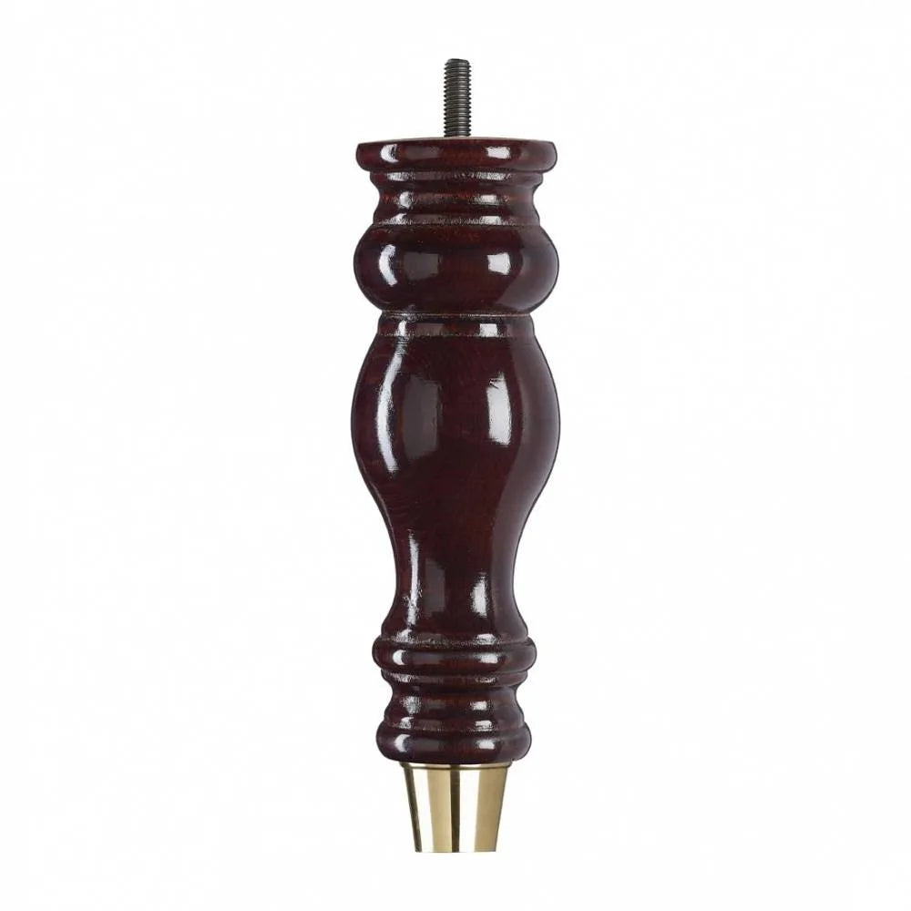 Mahogany Finish Wooden Sofa Leg  D-E5053M