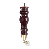 Mahogany Finish Wooden Sofa Leg  D-E5053M