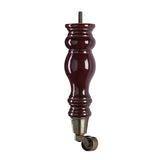 Mahogany Finish Wooden Sofa Leg  D-E5053M