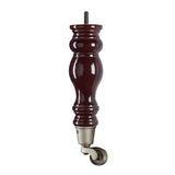 Mahogany Finish Wooden Sofa Leg  D-E5053M