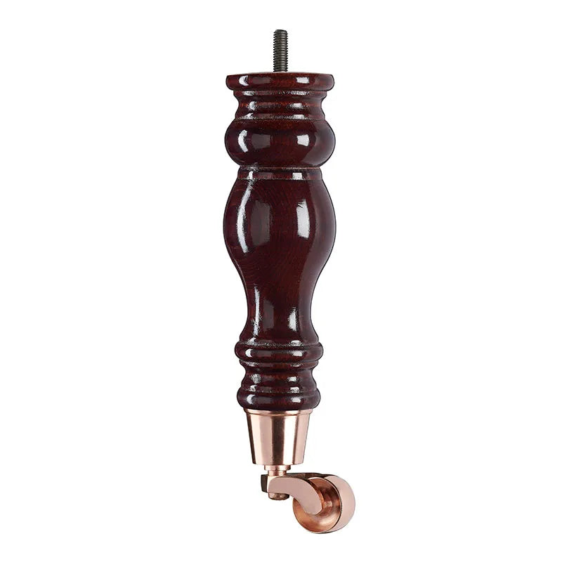 Mahogany Finish Wooden Sofa Leg  D-E5053M