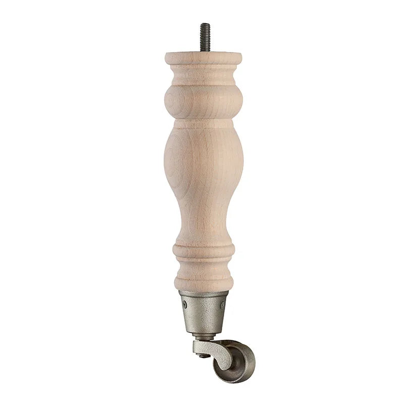 Raw Finish Turned Wooden Sofa Leg  D-E5053R