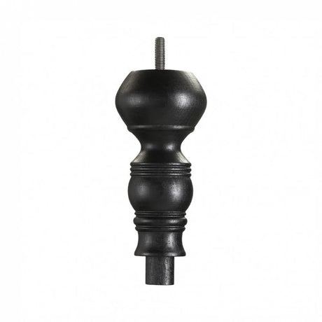 Black Carbon Hand Painted Sofa Leg  D-E5063B