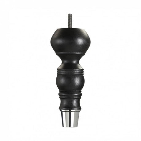 Black Carbon Hand Painted Sofa Leg  D-E5063B