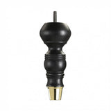 Black Carbon Hand Painted Sofa Leg  D-E5063B