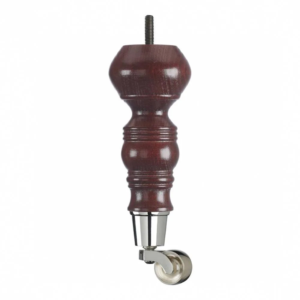 Mahogany Finish Wooden Sofa Leg  D-E5063M