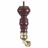 Mahogany Finish Wooden Sofa Leg  D-E5063M