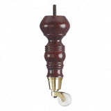 Mahogany Finish Wooden Sofa Leg  D-E5063M
