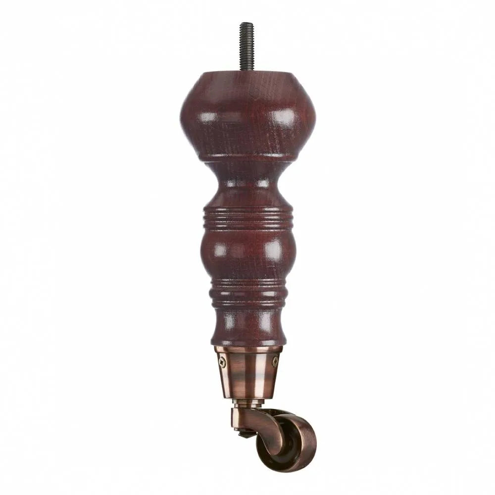 Mahogany Finish Wooden Sofa Leg  D-E5063M