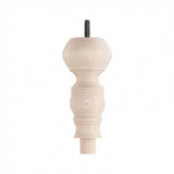 Raw Finish Turned Wooden Sofa Leg  D-E5063R