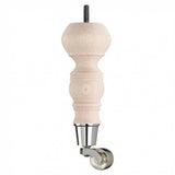 Raw Finish Turned Wooden Sofa Leg  D-E5063R
