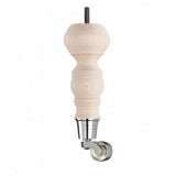 Raw Finish Turned Wooden Sofa Leg  D-E5063R