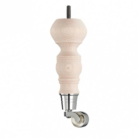 Raw Finish Turned Wooden Sofa Leg  D-E5063R