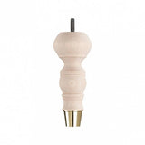 Raw Finish Turned Wooden Sofa Leg  D-E5063R