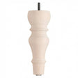 Wooden Sofa Leg 210mm x 75mm  Raw Finish