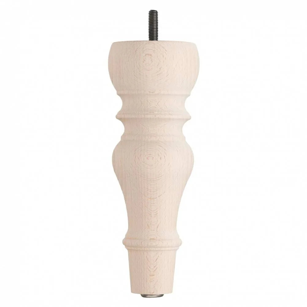 Wooden Sofa Leg 210mm x 75mm  Raw Finish