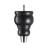 Black Carbon Hand Painted Sofa Leg  D-E5087B