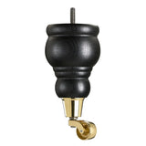 Black Carbon Hand Painted Sofa Leg  D-E5087B