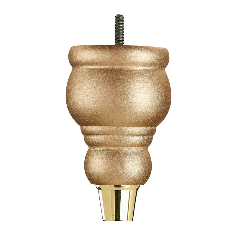Gold Glimmer Hand Painted Sofa Leg  D-E5087G