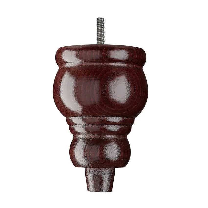 Mahogany Finish Wooden Sofa Leg  D-E5087M