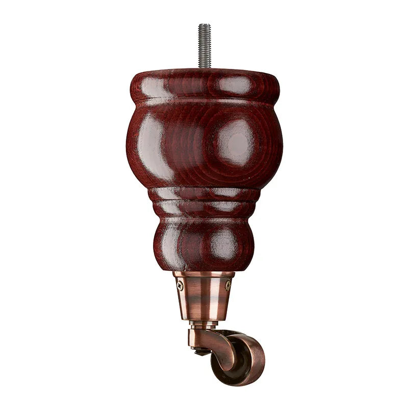 Mahogany Finish Wooden Sofa Leg  D-E5087M