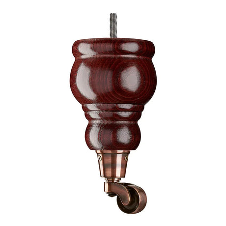 Mahogany Finish Wooden Sofa Leg  D-E5087M