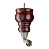 Mahogany Finish Wooden Sofa Leg  D-E5087M