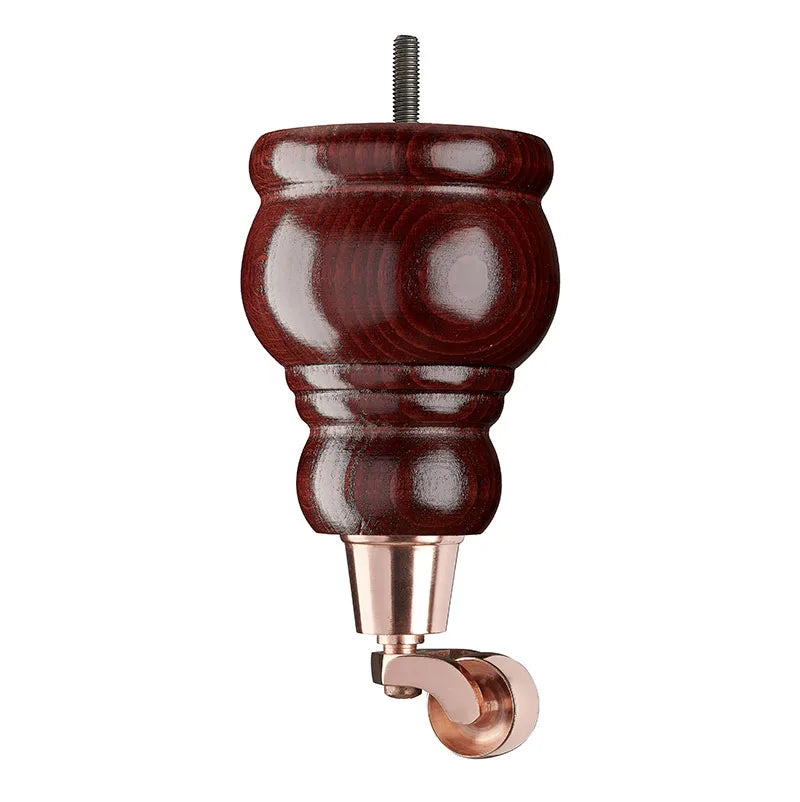 Mahogany Finish Wooden Sofa Leg  D-E5087M