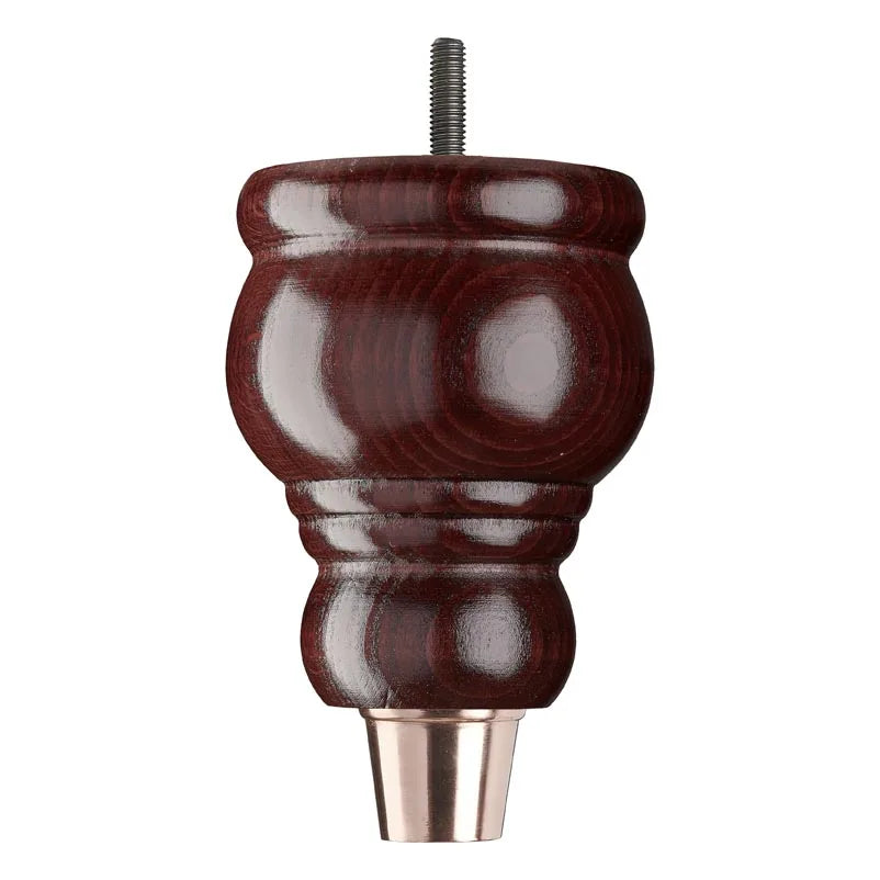 Mahogany Finish Wooden Sofa Leg  D-E5087M