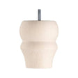 Wooden Sofa Leg 101mm x 68mm  Raw Finish