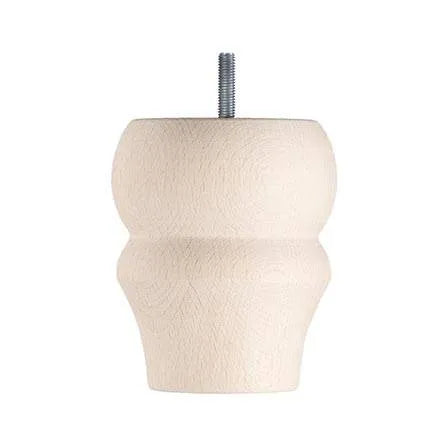 Wooden Sofa Leg 101mm x 68mm  Raw Finish