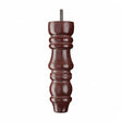 Wooden Sofa Leg 200mm x 56mm  Mahogany Finish