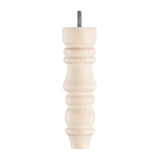 Wooden Sofa Leg 200mm x 56mm  Raw Finish