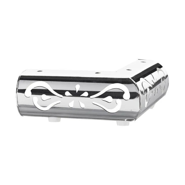 Chrome Corner Metal Leg  50mm x 140mm x 140mm