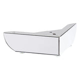 Chrome Metal Corner Leg  50mm x 150mm x 150mm