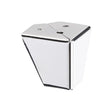 Chrome Metal Corner Leg  60mm x 65mm x 65mm