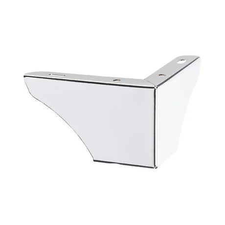 Chrome Metal Corner Leg  75mm x 112mm x 112mm