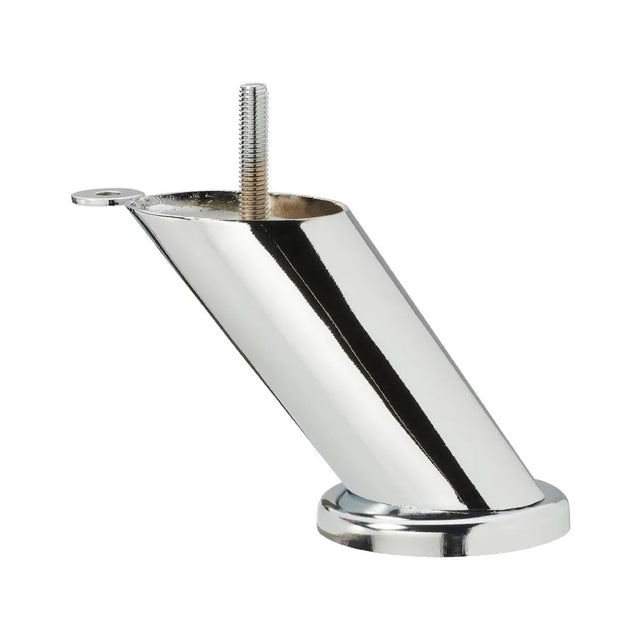 Chrome Arched Metal Leg  80mm x 125mm