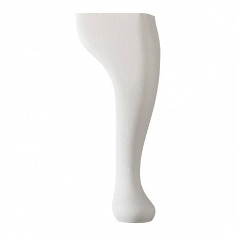 Wooden Queen Anne Leg (EX 65mm)  9" (230mm) with Bored Wings in a Clay Finish