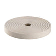 20mm Natural Herringbone Cotton Tape  50m Reel