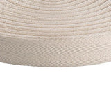 50mm Natural Herringbone Cotton Tape  50m Reel