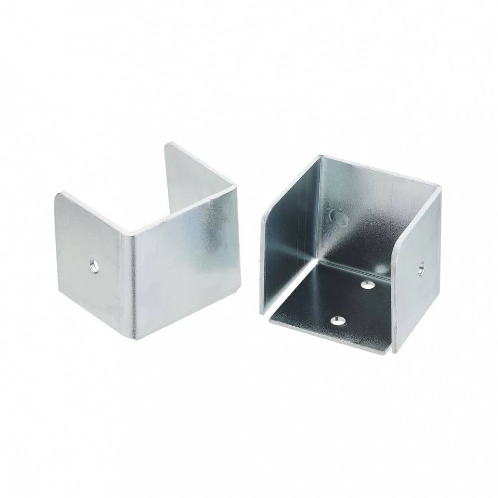 Metal Square Centre Support Rail Bracket  2 pcs