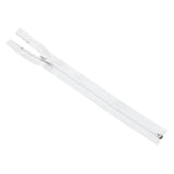 No.5 White Open End Zips 66cm (26 inch)  1 piece