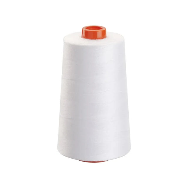 TKT 120 White 100% Spun Polyester Sewing Thread  5000m
