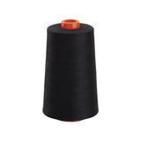 TKT 120 Black 100% Spun Polyester Sewing Thread  5000m