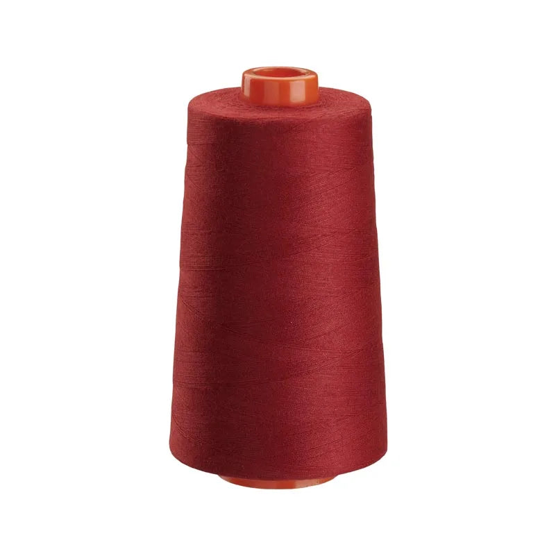 TKT 120 Red 100% Spun Polyester Sewing Thread  5000m