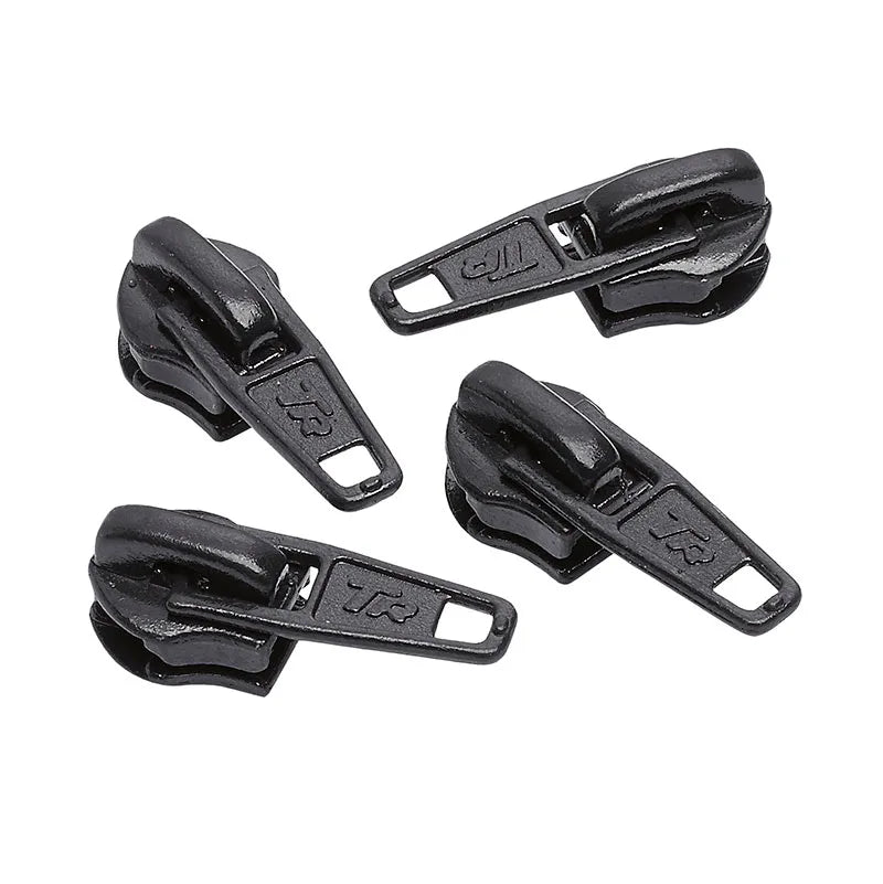 No.5 Black Zip Pullers  1 piece