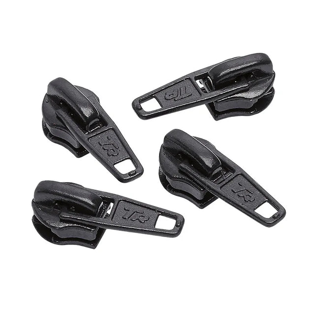 No.5 Black Zip Pullers  1 piece