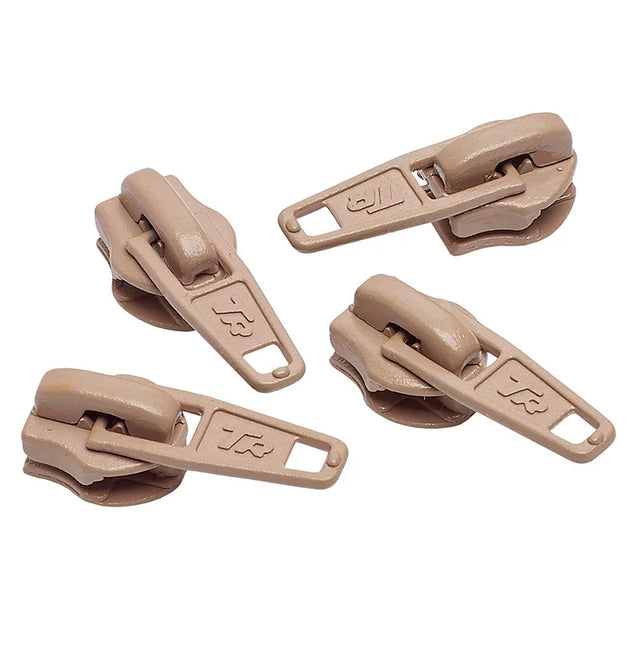 No.5 Beige Zip Pullers  1 piece